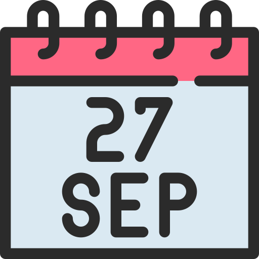 septiembre icono gratis