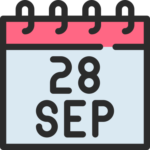 septiembre icono gratis