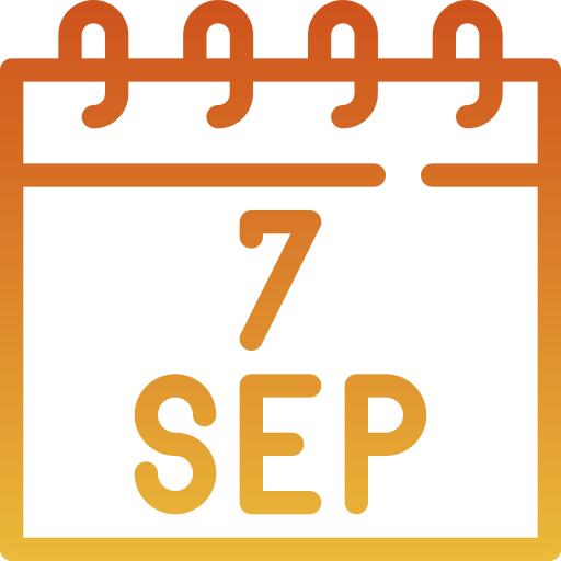 septiembre icono gratis