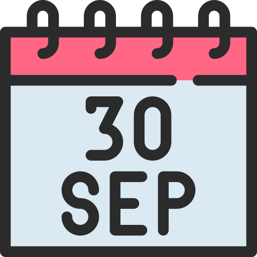 septiembre icono gratis