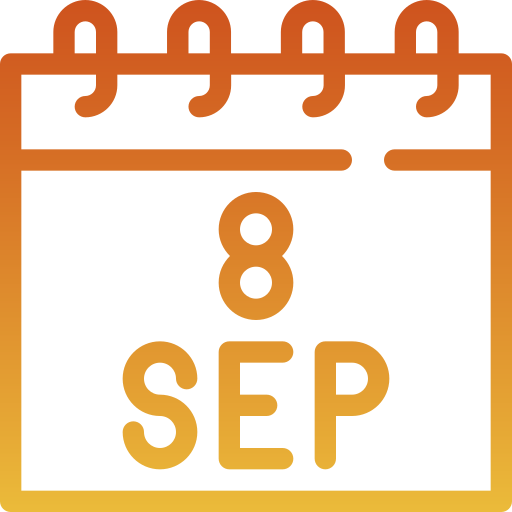 septiembre icono gratis