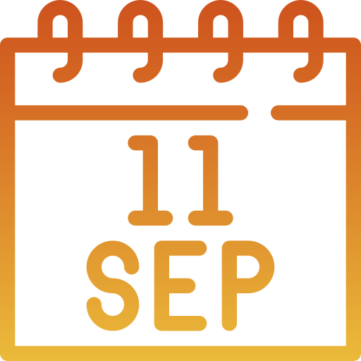 septiembre icono gratis