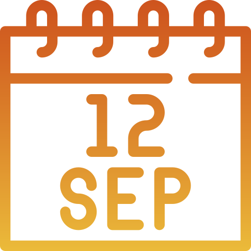 septiembre icono gratis