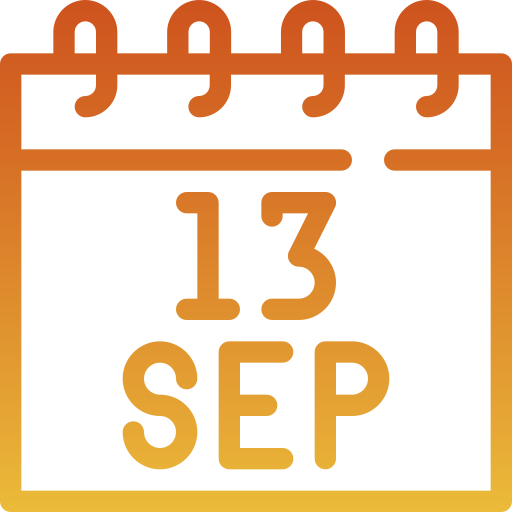 septiembre icono gratis