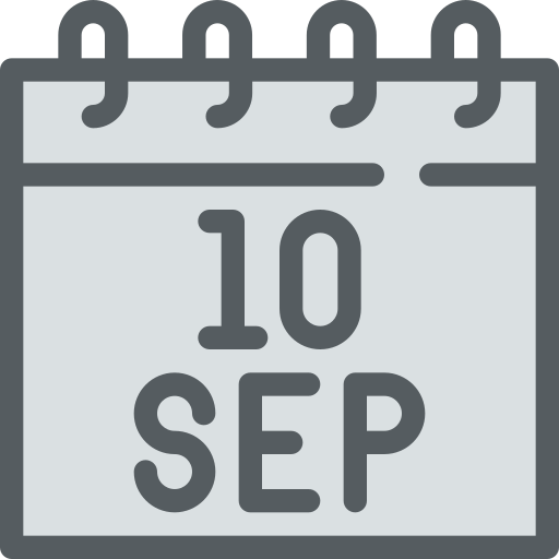 septiembre icono gratis