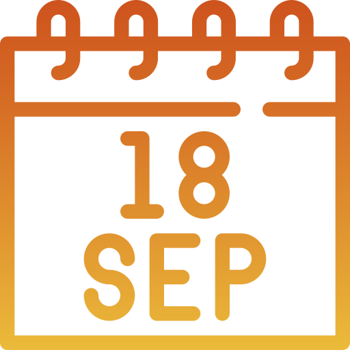 septiembre icono gratis