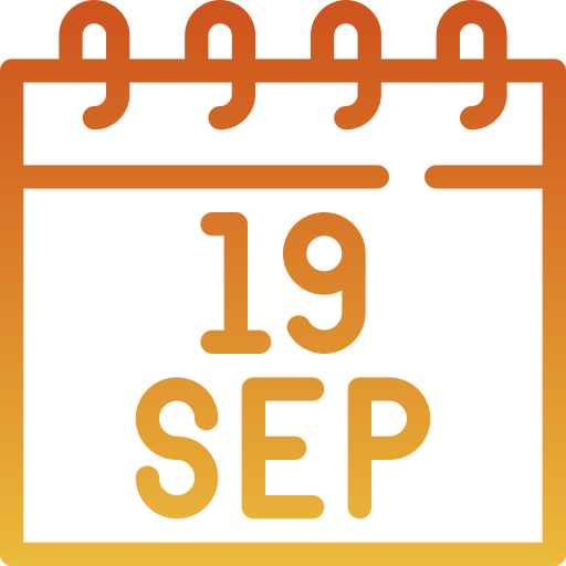 septiembre icono gratis