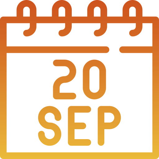 septiembre icono gratis