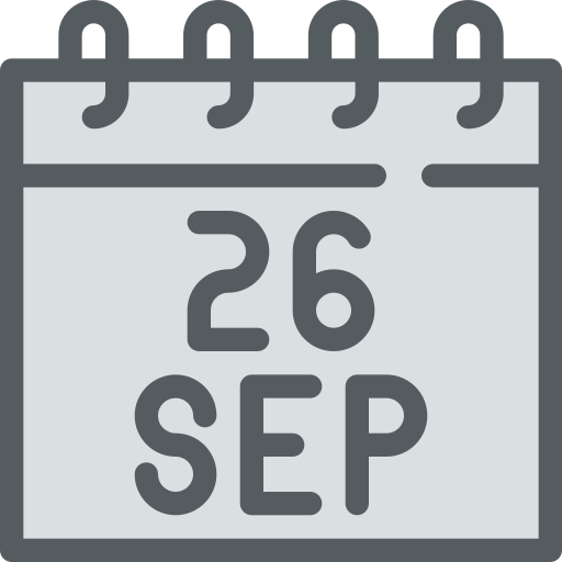 septiembre icono gratis