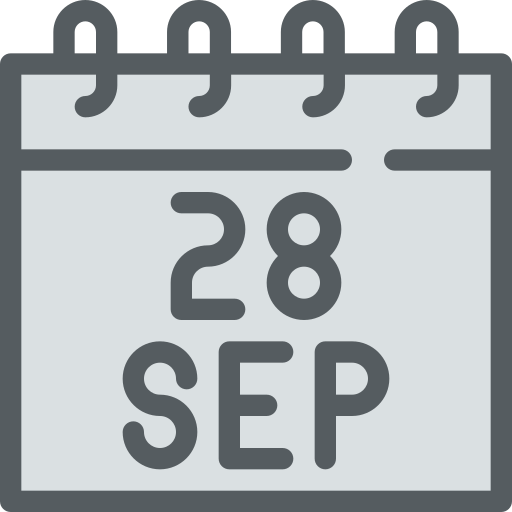 septiembre icono gratis