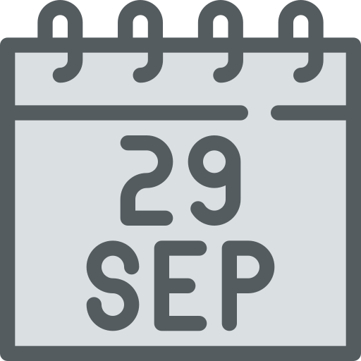 septiembre icono gratis