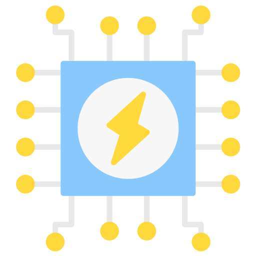 sistema de energía icono gratis