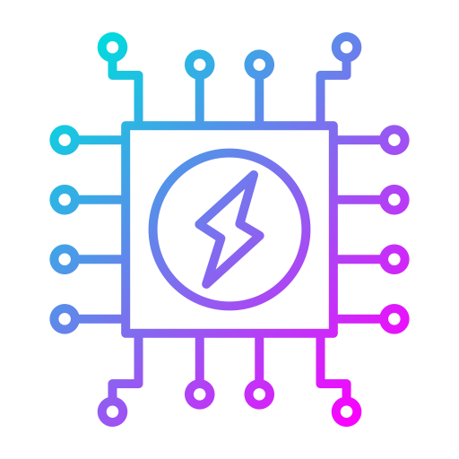 sistema de energía icono gratis