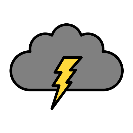 Lightning - Free weather icons