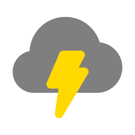 Thundershower - Free weather icons