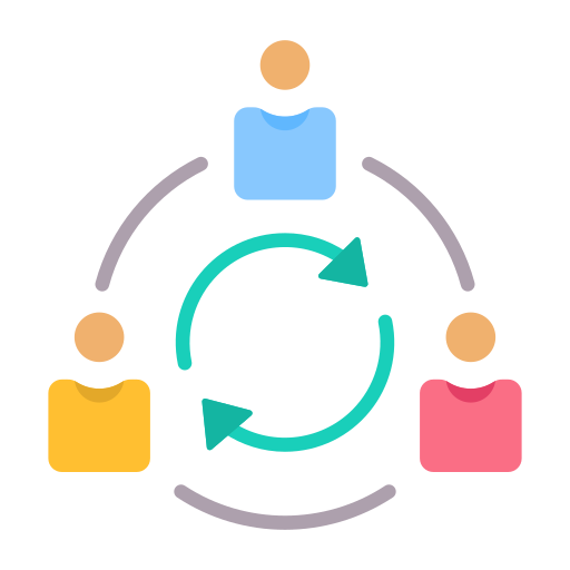 sinergia icono gratis