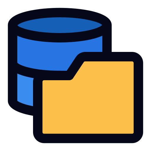 gestión de base de datos icono gratis