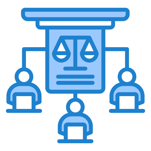 políticas icono gratis