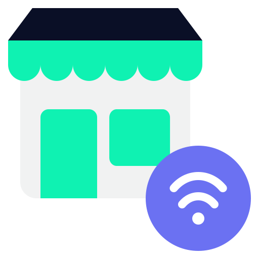 mini mercado icono gratis