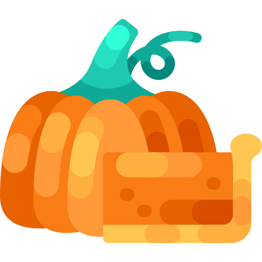 pastel de calabaza icono gratis