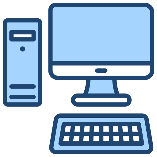 computadora personal icono gratis