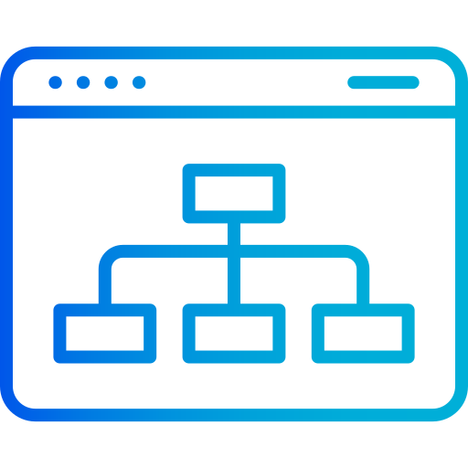 mapa del sitio icono gratis