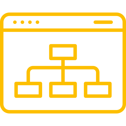 mapa del sitio icono gratis