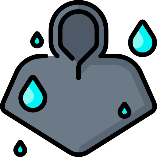 impermeable icono gratis