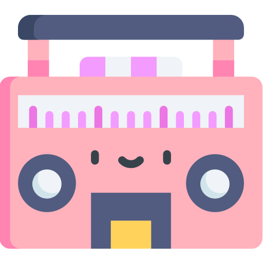 boombox icono gratis