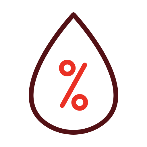 Humidity free icon Humidity free icon