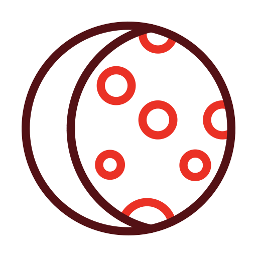 lunar grátis ícone