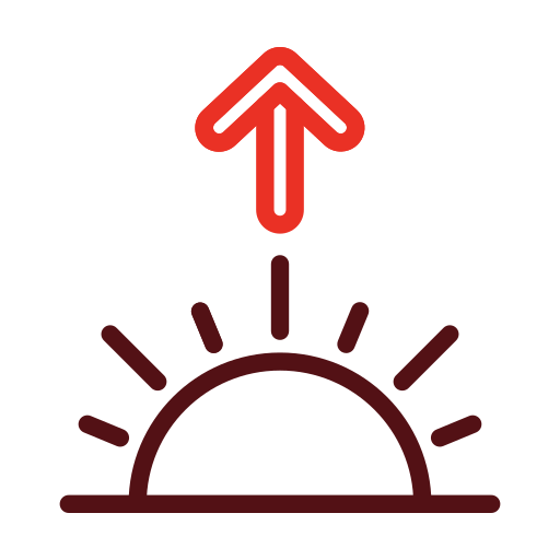 Sun set free icon Sun set free icon