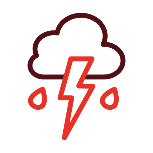 Thunderstorm free icon Thunderstorm free icon