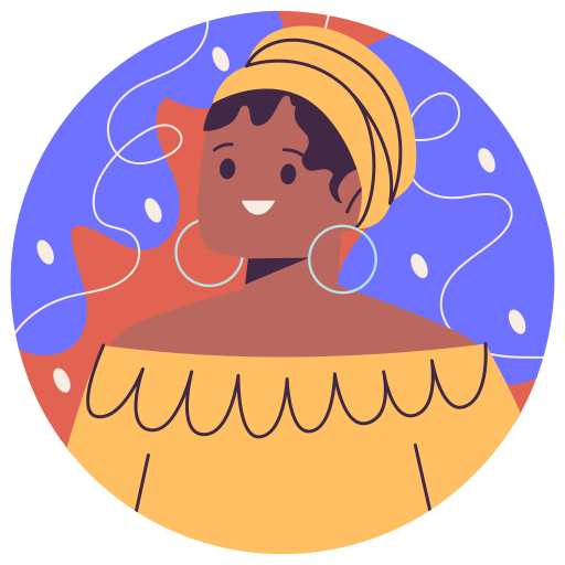 femme noire gratuit sticker