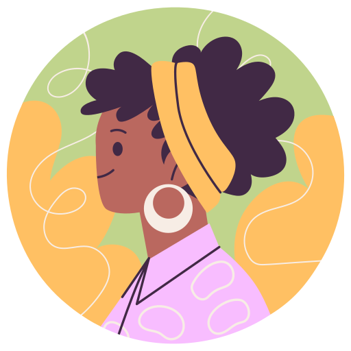 femme noire gratuit sticker