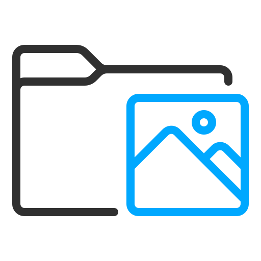 carpeta de imagen icono gratis