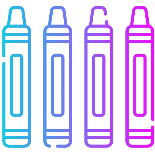 Crayons free icon