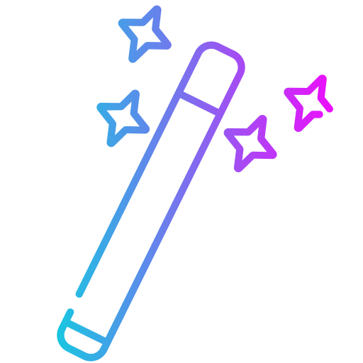 varita mágica icono gratis