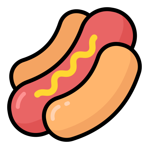 hot dog icono gratis