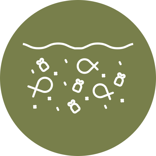 la contaminación del agua icono gratis