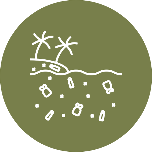 la contaminación del agua icono gratis