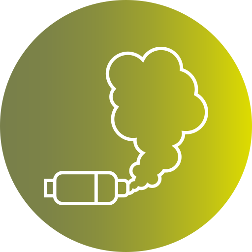 contaminación del coche icono gratis
