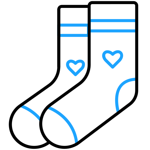 chaussettes Icône gratuit