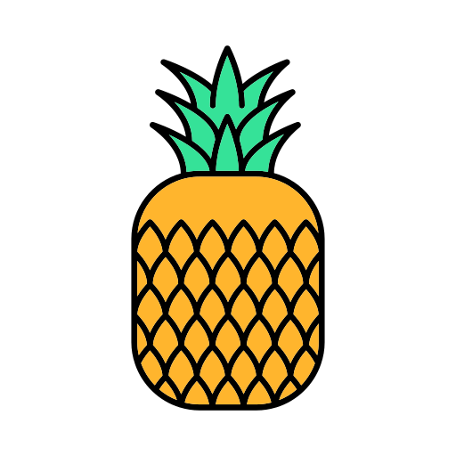 piña icono gratis