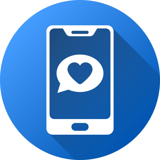 Dating app free icon