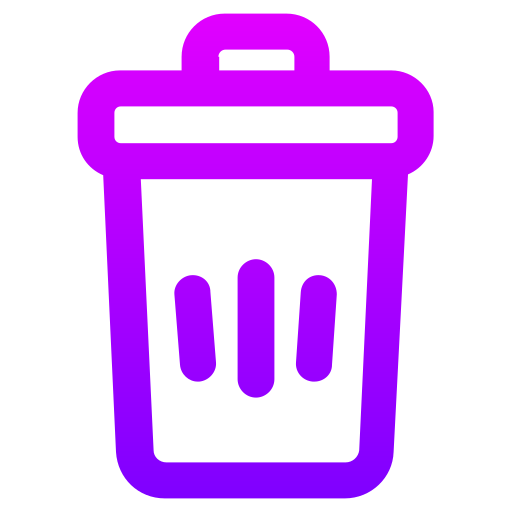 Trash free icon Trash free icon