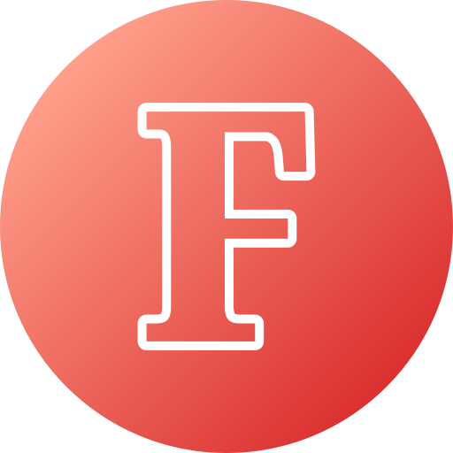 Letter f - Free shapes and symbols icons