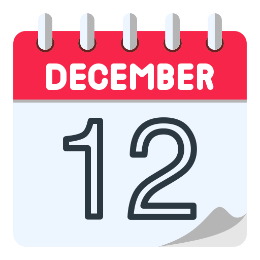 diciembre icono gratis