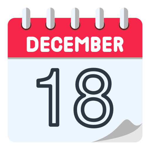 diciembre icono gratis