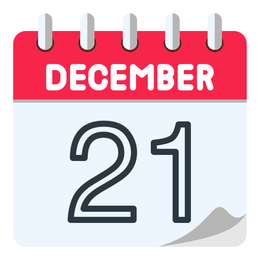 diciembre icono gratis